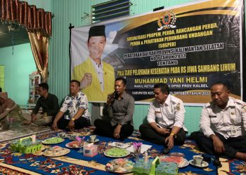 Yani Helmi Sosialisasikan Perda Pola Tarif Layanan RSJ Sambang Lihum