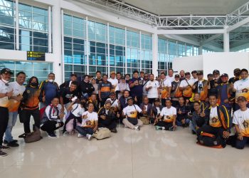 Berangkat ke Porwanas Malang, Kontingen PWI Kalsel Misi Bawa Medali dan Promosikan Wisata