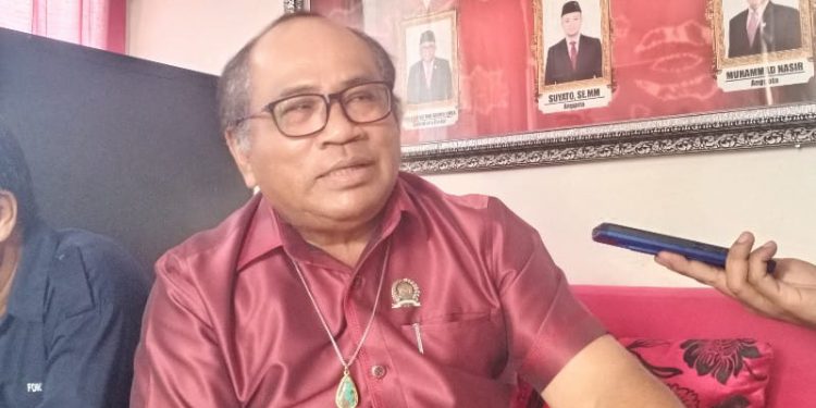 Ketua Komisi IV DPRD Banjarmasin Saut Nathan Samosir. (foto : sna)