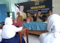 Yani Helmi Tanamkan Ideologi Pancasila ke Pelajar SMPN 1 Kusan Hilir