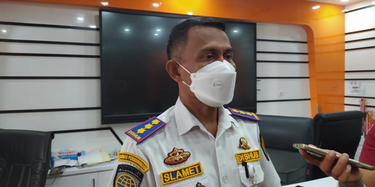 Kepala Dishub Banjarmasin Slamet Bedjo. (foto : shn)