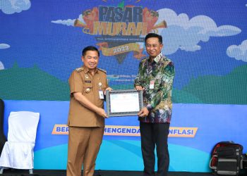 Wujud Sinergitas Kendalikan Inflasi, BI Kalsel dan Pemko Banjarmasin Gelar Pasar Murah