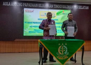 Perpanjang MoU, Kejati Kalsel Siap Berikan Legal Assistance kepada Bank Kalsel