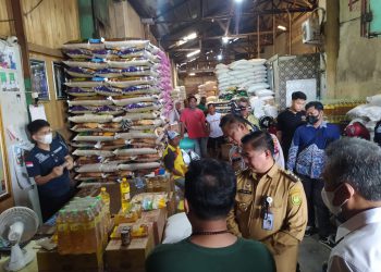 Monitoring Pasar, Walikota Banjarmasin Sebut Beras Penyebab Inflasi Nomor Satu