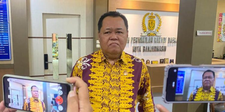 Wakil Ketua DPRD Banjarmasin Matnor Ali. (foto : shn)