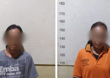 Pasangan Pencuri Mesin Pemadam BPK Diringkus