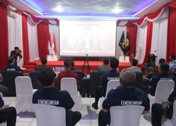 Jelang Nataru, Diarahkan Karutan/Kalapas Menyapa Tengah Malam ke Pegawai dan WBP