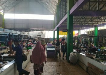 Ruas Jalan dan Lapak Basah 26 Pasar Diperbaiki