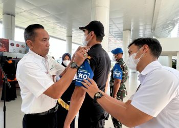 Sambut Nataru, Bandara Internasional Syamsudin Noor Gelar Posko Terpadu Angkutan Udara