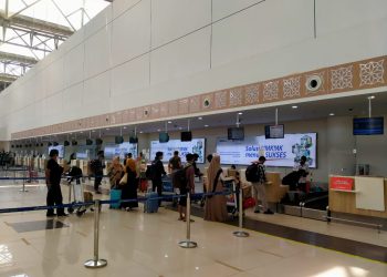 Suasana Nataru, Sudah 58.546 Penumpang Dilayani Bandara Internasional Syamsudin Noor