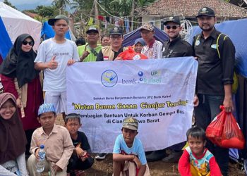 UPZ Bank Kalsel dan Sedekah Beras Antar Bantuan ke Pos-Pos Penampungan Korban Gempa Cianjur 