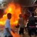 Berupaya Padamkan Api, Dua Warga Luka Bakar