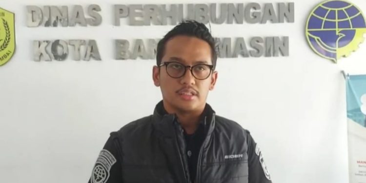 Kepala Bidang (Kabid) Lalu Lintas Dishub Banjarmasin Fabpry Ghara Utama