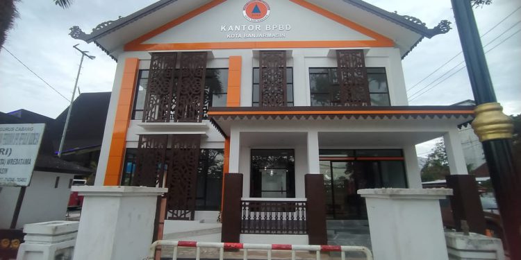 Kantor baru BPBD Banjarmasin yang diresmikan Walikota Banjarmasin H Ibnu Sina. (foto : shn)