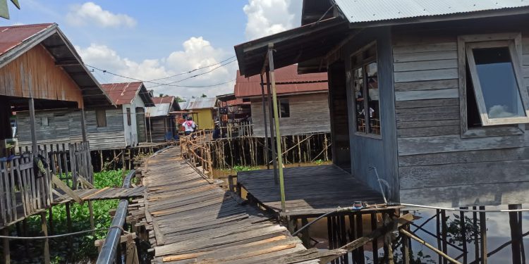 Titian Tanjung Pandan, Pulau Bromo yang akan dilakukan perbaikan. (foto : shn)