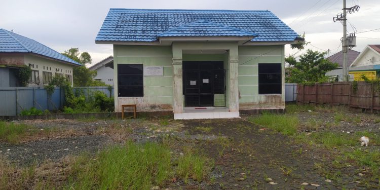 Salah satu Pustu yang tidak berfungsi maksimal di Banjarmasin. (foto : shn)