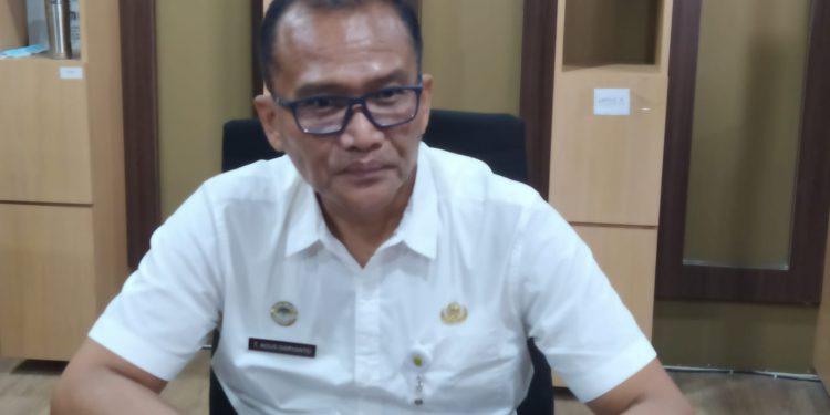 Kepala BKD dan Diklat Banjarmasin Totok Agus Daryanto saat menjelaskan soal netralitas ASN. (foto : shn)