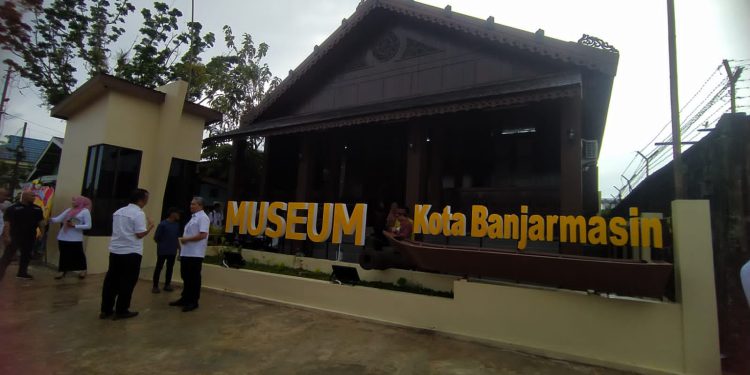 Museum Kayuh Baimbai yang diresmikan Walikota Banjarmasin H Ibnu Sina. (foto : shn/seputaran)