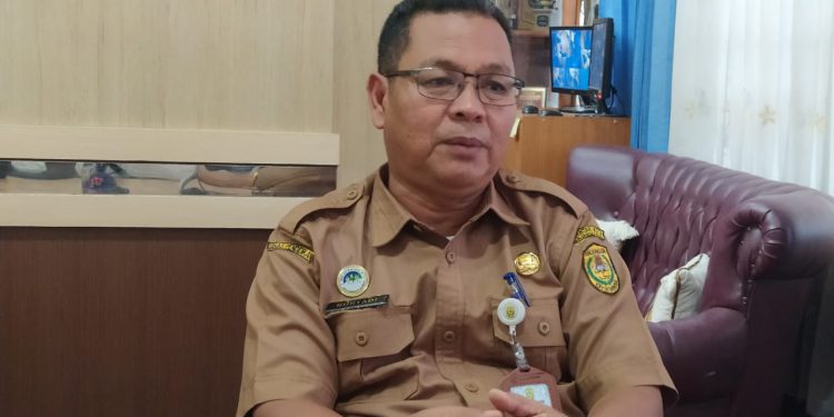 Kepala Disdik Banjarmasin Nuryadi saat diwawancarai wartawan.