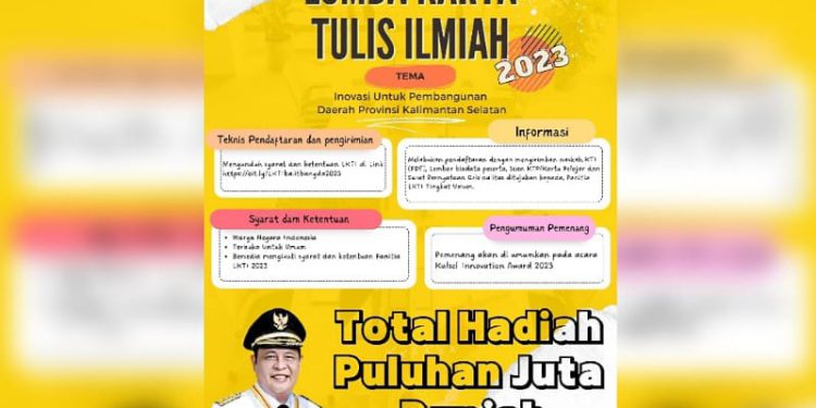 Lomba karya tulis ilmiah Pemprov Kalsel