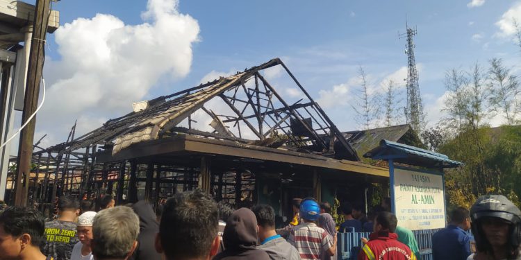 Musibah kebakaran di Banjarmasin.