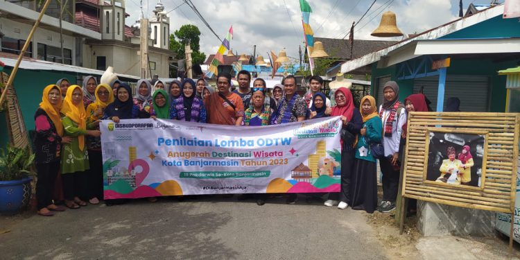 Penilaian lomba ODTW. (foto : shn/seputaran)