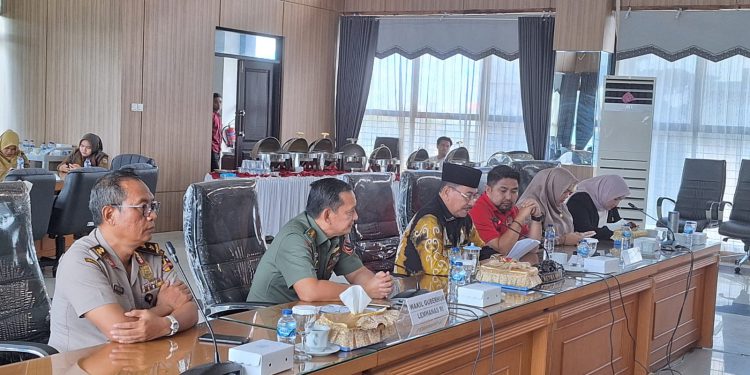 Ketua DPRD Kalsel Dr. (HC) H. Supian menerima peserta SSDN PPSA XXIV Lemhanas RI di Gedung “Rumah Banjar. (putza/seputaran)