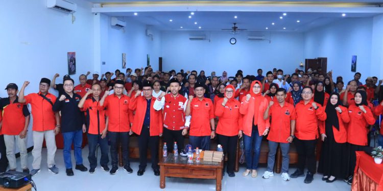 Kosolidasi PDI Perjuangan Kabupaten Balangan. (foto : istimewa)