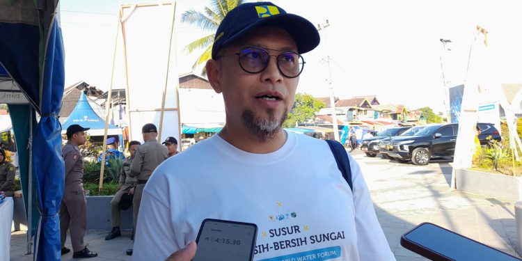 Kabid Sungai di Dinas PUPR Banjarmasin Hizbul Wathony. (foto : shn/seputaran)