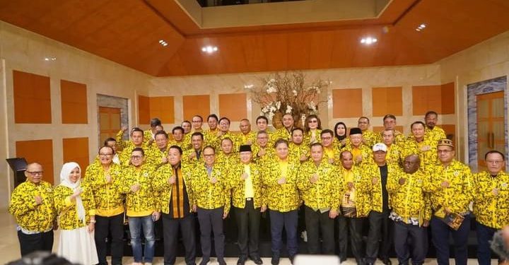 DPD Partai Golkar se Indonesia yang kompak menolak Munaslub. (foto : istimewa)