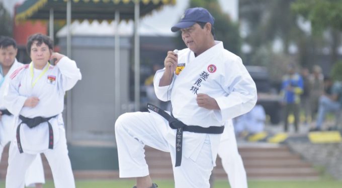 Gubernur Kalsel H Sahbirin Noor atau Paman Birin yang juga Ketua Forki Kalsel. (foto : istimewa)