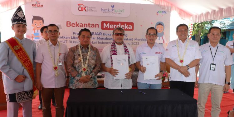 Kegiatan Bekantan Merdeka digelar, Rabu (9/8/2023) di Sekolah Menengah Atas Negeri (SMAN) 2 Banjarmasin yang dihadiri Walikota Banjarmasin H Ibnu Sina. (foto : istimewa)