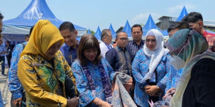 Bank Kalsel saat ikut mensukseskan Expo APINDO 2023.