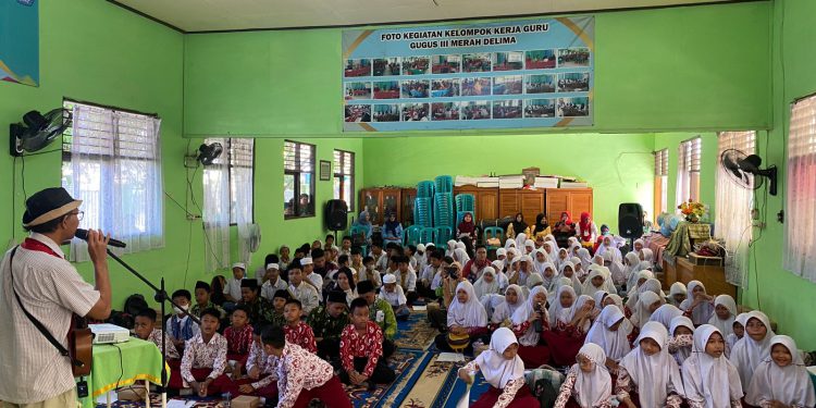 Kegiatan pencegahan radikalisme dan terorisme di SDN Jawa 5. (foto : istimewa)