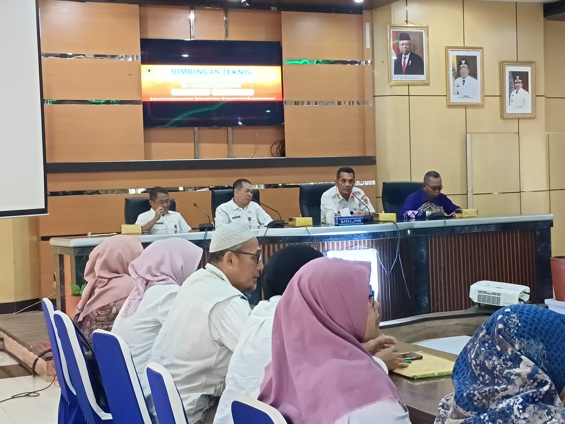 Bimtek Pendataan Perpustakaan di Banjar