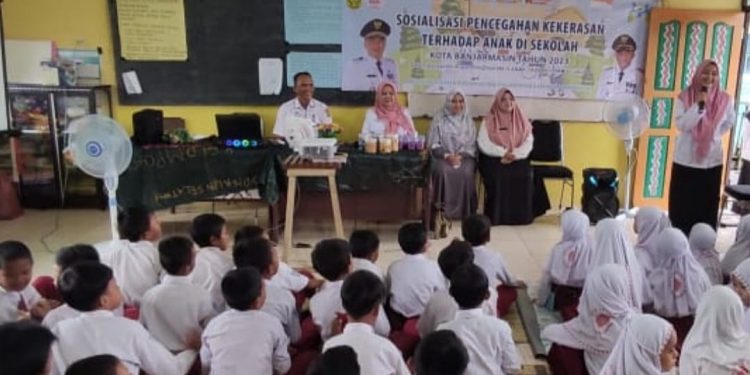 Sosialisasi pencegahan kekerasan terhadap perempuan dan anak. (foto : shn/seputaran)