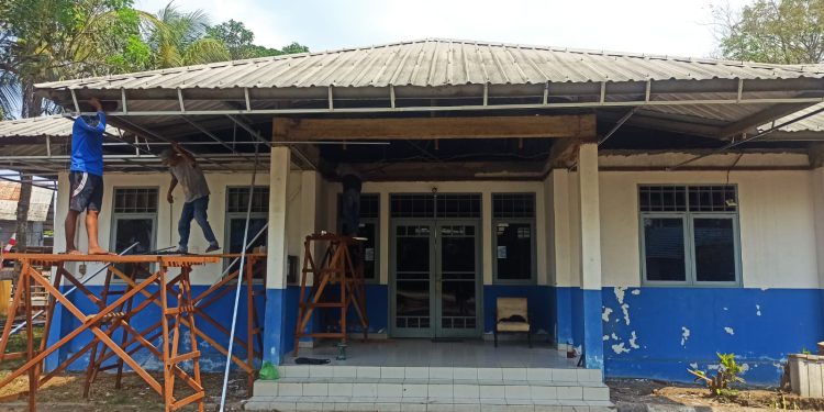 Rehabilitasi kantor RPH Banjarmasin. (foto : shn/seputaran)