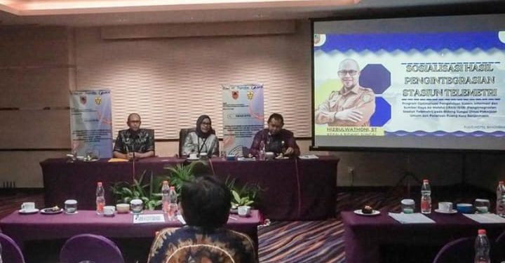 Sosialisasi hasil Grasi Istri oleh pihak Dinas PUPR Banjarmasin. (foto : shn/seputaran)