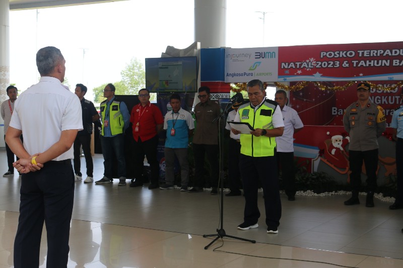Diprediksi Peningkatan Penerbangan Hingga 19 Persen, Bandara Internasional Syamsudin Noor Buka Posko Terpadu Angkutan Udara