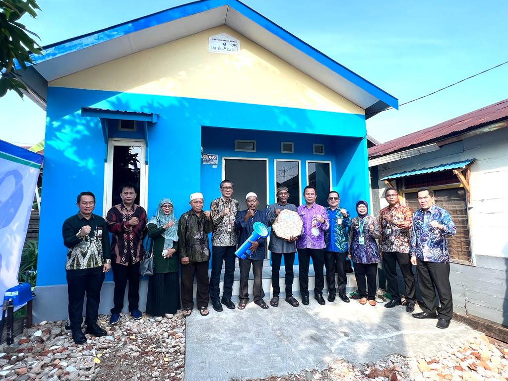 Bank Kalsel Tunjukkan Komitmen dalam Pemenuhan Rumah Layak Huni untuk Masyarakat Prasejahtera