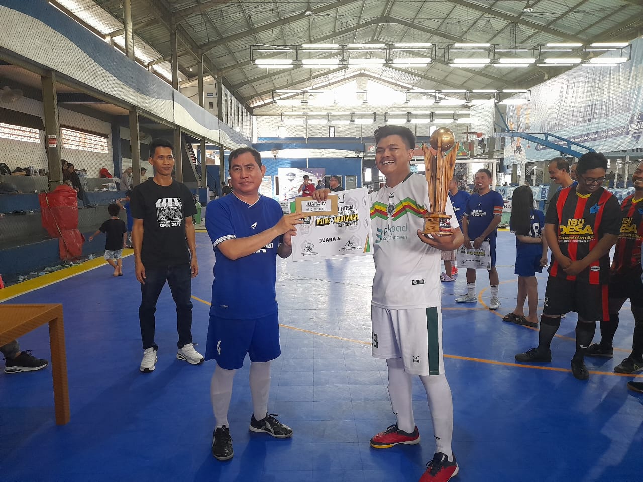 Juara 4 Turnamen Futsal PWI Adaro Cup 2023, FWB Berharap Ada Pemainnya Masuk Porwanas