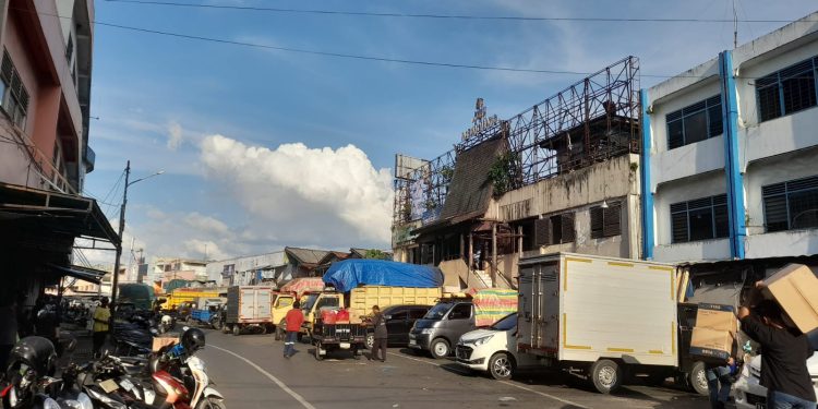 Pasar Harum Manis yang akan diperbaiki di 2024 ini. (foto : shn/seputaran)