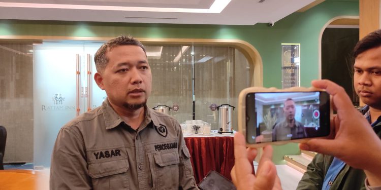 Kordiv Pencegahan, Parmas, dan Humas Bawaslu Banjarmasin Muhammad Yasar. (foto : sdy/seputaran)