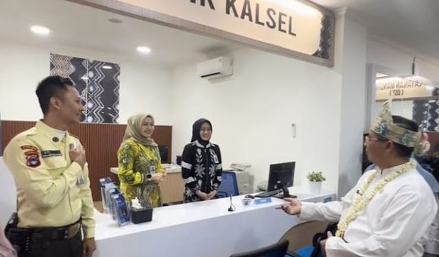 Bank Kalsel menyediakan layanan di Mall Pelayanan Publik (MPP) di Lantai Dasar Kawasan Mitra Plaza, Kota Banjarmasin.(FOTO:IST)