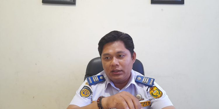 Kepala UPT Parkir Dishub Banjarmasin Umar. (foto : shn/seputaran)