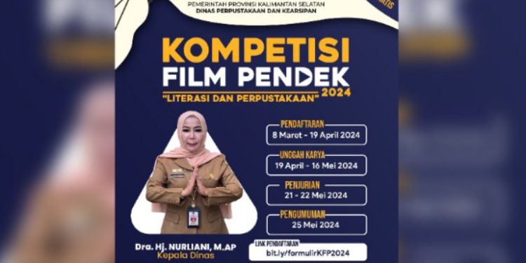 Lomba video pendek Dispersip Kalsel.