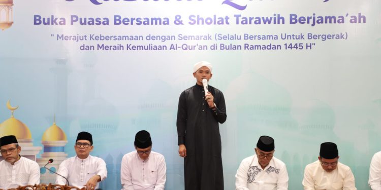 Kegiatan Buka Puasa Bersama, Sholat Tarawih dan Peringatan Nuzulul Qur’an Ramadhan 1445 H.(FOTO:IST)