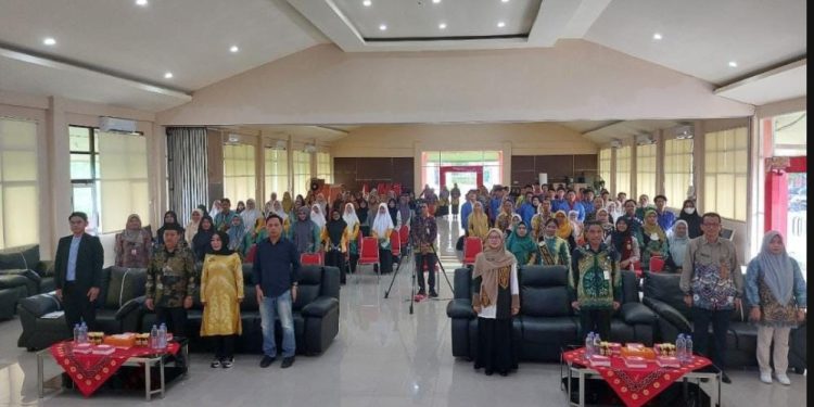 Peringatan Hari Buku Nasional oleh Dispersip Kalsel. (foto : istimewa)