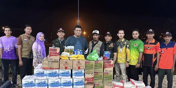 Bantuan Paman Birin yang disalurkan BPBD Kalsel. (foto : istimewa)