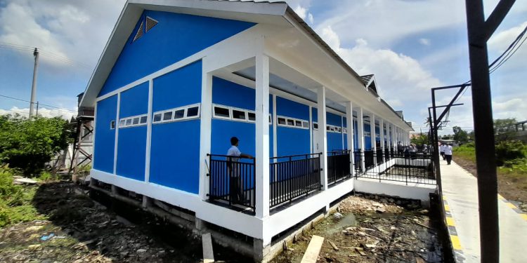 Rumah singgah yang siap dipakai untuk menampung pasien kecubung. (foto : shn/seputaran)